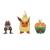 Pokemon - set 3 figurine de actiune, appltun, tyrunt, flareon, 3 buc