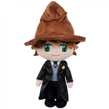 Jucarie din plus ron weasley 1st year cu palarie, harry potter, 30 cm