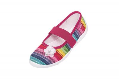 Pantofi cu interior de bumbac pentru fetite vi-gga-mi ilona ornament mar. 32