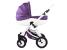 Carucior Pentru Copii 3 In 1 Mykids Amber Purple-white
