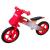 Bicicleta fara pedale din lemn cu roti din spuma eva r10 r-sport - rosu