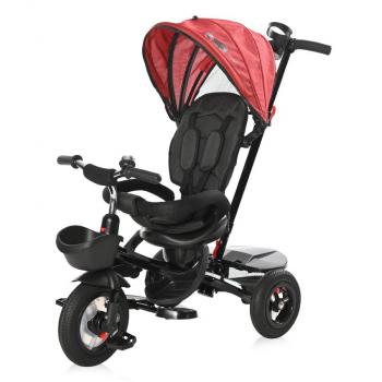 Tricicleta pentru copii, zippy air, control parental, 12-36 luni, ruby