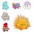 Bumbumz - jucarie de plus, mini weather, 11 cm, diverse modele