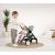 Carucior pentru papusi Smoby Maxi Cosi Twin albastru