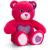 Ursulet cu inimioara Glitter Gems 25 cm Roz inchis Keel Toys