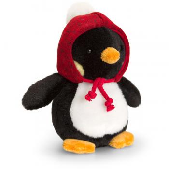 Pinguin de plus cu caciulita 15 cm - Scoodie Keel Toys