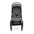 Joie - Carucior pentru copii multifunctional 3 in 1 Chrome Foggy Gray  (Carucior Chrome Foggy Gray + Landou Chrome Foggy Gray + scoica i-Snug Gray Flannel)