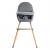 BabyGo - Scaun de masa transformabil Scandi Grey