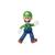 Nintendo mario - figurina articulata, 6 cm, standing luigi, s43