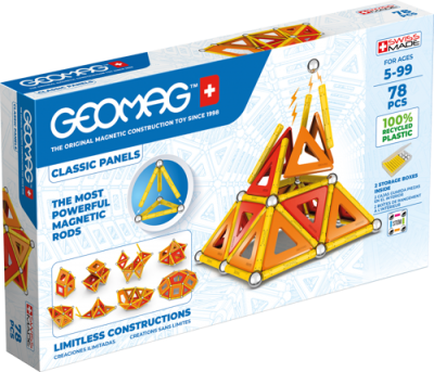 Geomag classic panels magnetice 78  piese  472