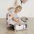 Centru de ingrijire pentru papusi Smoby Baby Nurse Cocoon Nursery crem cu accesorii