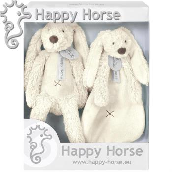 Happy Horse - 17348 Set cadou Jucarii de plus Iepurasul  Richie Ivory