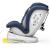 Scaun Auto Tweety Plus DELUXE BUF BOOF iSIZE Indigo cu Isofix rotativ 360 grade 40-150 cm