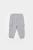 Pantaloni cu buzunare laterale, two thread, 100%bumbac organic - gri, babycosy (marime: 9-12 luni)