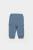 Pantaloni cu buzunare laterale, two thread, 100%bumbac organic - indigo, babycosy (marime: 9-12 luni)
