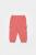 Pantaloni cu buzunare laterale, two thread, 100%bumbac organic - rose, babycosy (marime: 3-6 luni)