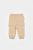 Pantaloni cu buzunare laterale, two thread, 100%bumbac organic - stone, babycosy (marime: 6-9 luni)