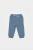 Pantaloni lungi, two thread, 100%bumbac organic - indigo, babycosy (marime: 6-9 luni)