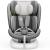 Scaun Auto Tweety Plus DELUXE BUF BOOF iSIZE CreamGrey cu Isofix rotativ 360 grade 40-150 cm