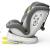 Scaun Auto Tweety Plus DELUXE BUF BOOF iSIZE CreamGrey cu Isofix rotativ 360 grade 40-150 cm