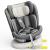 Scaun Auto Tweety Plus DELUXE BUF BOOF iSIZE CreamGrey cu Isofix rotativ 360 grade 40-150 cm