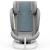 Scaun Auto Tweety Plus DELUXE BUF BOOF iSIZE LightBlue cu Isofix rotativ 360 grade 40-150 cm