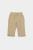 Set bluza cu gluga si pantaloni, winter muselin, 100% bumbac - apricot, babycosy (marime: 9-12 luni)