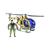 Elicopter Militar 27cm cu Sunete, Lumini si Soldat inclus Toi-Toys TT15611A