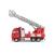 Camion de pompieri metalic la scara 1:38, 25 cm Toi-Toys TT24588A