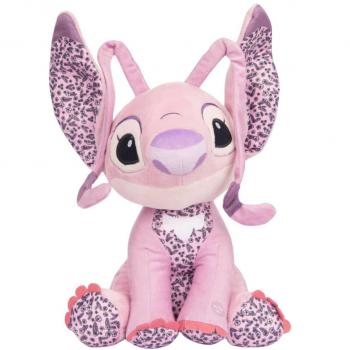 Jucarie din plus cu sunete angel 100th anniversary, lilo & stitch, 26 cm