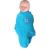 Body special bebelusi tip Wrap BO Jungle Ursulet Albastru, S, 3-6 kg, din bumbac