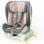 Scaun auto Platinum Deluxe i-Size Buf Boof cu isofix rotativ 360 grade Top Tether SIPS 40-150 cm 0-36 kg Pink