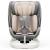 Scaun auto Platinum Deluxe i-Size Buf Boof cu isofix rotativ 360 grade Top Tether SIPS 40-150 cm 0-36 kg Pink