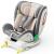 Scaun auto Platinum Deluxe i-Size Buf Boof cu isofix rotativ 360 grade Top Tether SIPS 40-150 cm 0-36 kg Pink