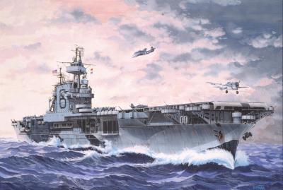 Model Set nava USS Enterprise CV-6