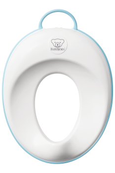 Babybjorn - reductor pentru toaleta toilet training seat, white/turquoise