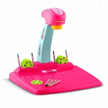 Proiector pentru desene cu accesorii incluse ricokids 772000 - roz