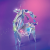 Set creativ - origami holografic unicorn cu iluminare