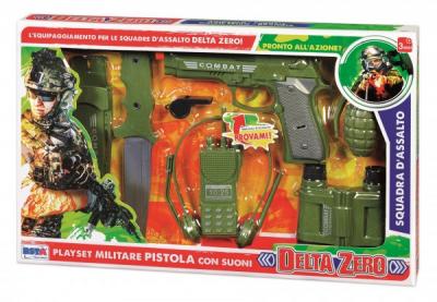 Set pistol militar RS Toys Delta Zero cu accesorii
