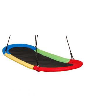 Leagan cuib oval fabri - multicolor