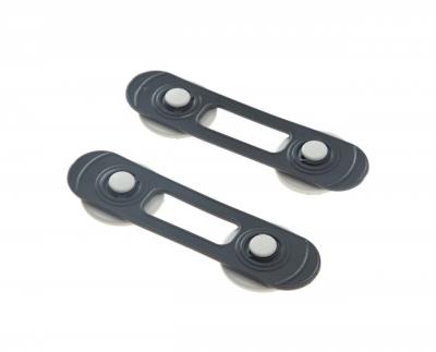 Set 2 mini sigurante universale pentru usi si dulapuri babyjem, antracit