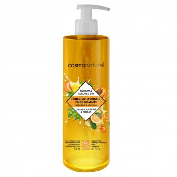 Ulei de dus bio cu caise si citrice 200 ml cosmo naturel