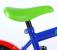 Bicicleta pentru baieti 16 inch, cu roti ajutatoare, Pj Masks