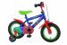 Bicicleta pentru baieti 12 inch, cu roti ajutatoare, PJ Masks