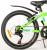 Bicicleta verde pentru baieti 20 inch, cu 6 viteze, Volare Blade