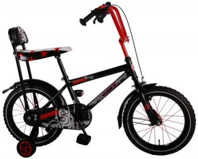 Bicicleta pentru baieti 16 inch, cu roti ajutatoare,  Volare Chopper