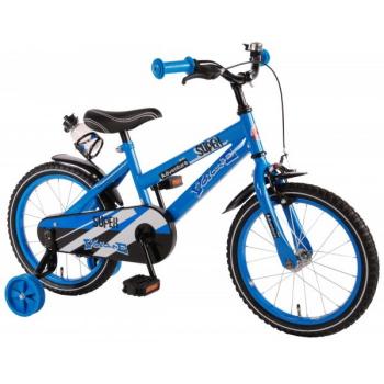 Bicicleta pentru baieti 16 inch, cu roti ajutatoare, Volare Super