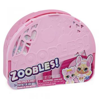 Set de joaca zoobles - depozitare multipack, cu 3 figurine