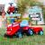 Tractor go! cu remorca pentru copii, rosu, fk  200b