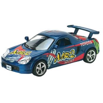 Masinuta die cast de curse, scara 1:36, 12.5 cm, Toyota MR2